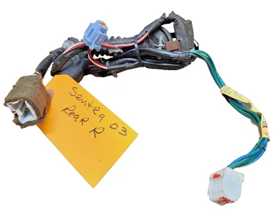 2000–2003 Nissan Sentra Rear Right Door Wiring Harness OEM 24126-4Z360 - Image 1 of 3