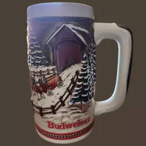 Vintage 1984 Budweiser Holiday Steins Sammlerstück Holiday Stein Serie - Bild 1 von 6