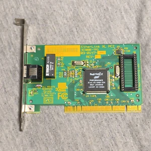 Vintage Ethernet 10/100 PCI network card - tested working - 3COM 3C900B-TP0 - Picture 1 of 3
