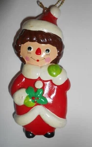 Vintage Raggedy Ann 4” Christmas Ornament - Picture 1 of 3