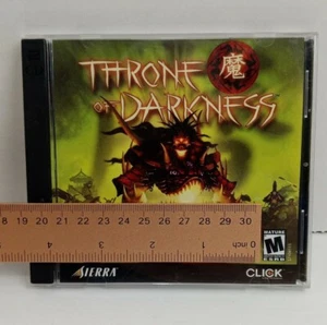 Throne of Darkness (PC, 2001) CD-ROM PC Game Sierra On-Line - Picture 1 of 8