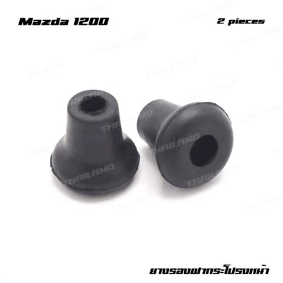 Fits Mazda 1200 1300 1500 1800 1967 - 88 2x Hood Bonnet Stop Bumper Rubber - Image 1 of 4