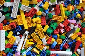 Lego 200 Stück Basic Steine Bausteine City Grundbausteine sauber gewaschen Top - Bild 1 von 1