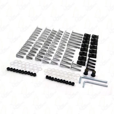 Kits completos de pernos de carenado para Suzuki GSXR 750 00-03 GSXR 1000 01-02 plateado Foto 1 de 4