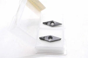 2 pcs new VCGT160402 PCD pcd insert Lathe Carbide Cutting Tools with PVD coating - Picture 1 of 7