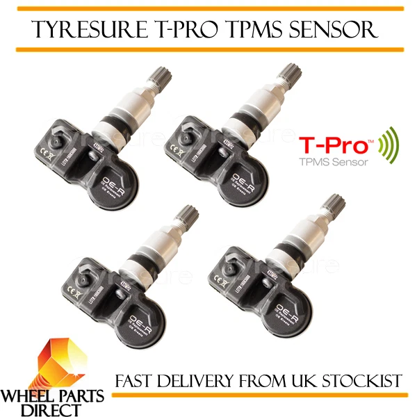 Sensores TPMS (4) OE válvula de repuesto de neumático para Ferrari California 2008-2012 Foto 1 de 1