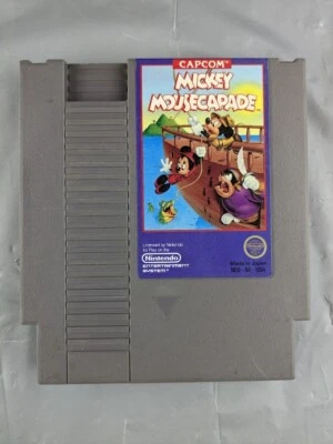 Mickey Mousecapade Nintendo Entertainment System NES Genuine Tested Working - Image 1 of 2