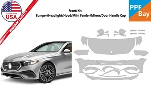 For Mercedes-Benz E Class AMG 2024-2025 Front Paint Protection Film PreCut PPF - Picture 1 of 5