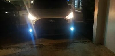 Kit de luces antiniebla blancas ojo de ángel para Ford Transit Connect 2010-2022 Foto 1 de 4