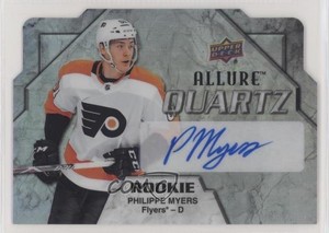 2019-20 Upper Deck Allure Quartz Philippe Myers #AQR-PM Rookie Auto RC