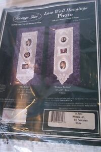 NEW Heritage Lace " Oh Baby " LACE WALLING HANGING PHOTO'S