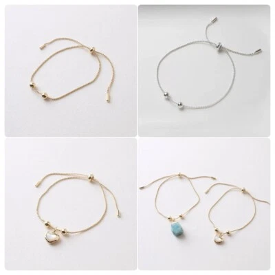 2 brazaletes de raíz para componentes de búsqueda de pulsera, fabricación de cadena de pulsera ajustable Foto 1 de 4