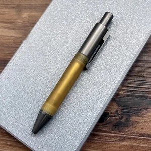 PEI Ballpoint Office Pen Mini Signature Pen Writing Multi-functional Pen Gift - Picture 1 of 10