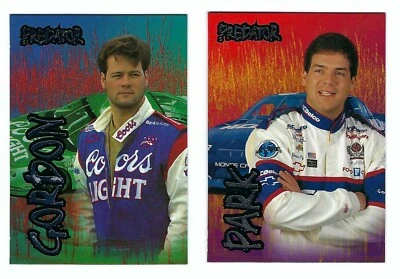 1997 Wheels Predator 66-card Set Robby Gordon Steve Park RCs Gordon Earnhardt - Image 1 of 3