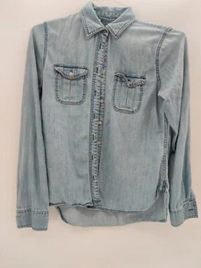 Damen Jeansjacke helle Waschung Größe S Markenlos - Bild 1 von 9