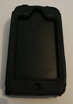 Handy Tasche Hülle schwarz Kunstleder Skin - Bild 1 von 4