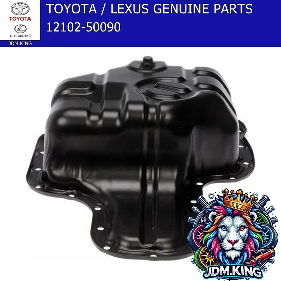 Toyota Genuine PAN SUB-ASSY OIL No.2 LAND CRUISER 100 UZJ100 12102-50090 OEM JDM - Изображение 1 из 1