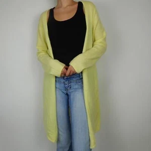 Cárdigan suéter cachemir amarillo perfecto - Imagen 1 de 5