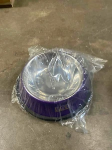 LSU Tigers NCAA Officially Licensed stainless steel Dog Bowl - Picture 1 of 2