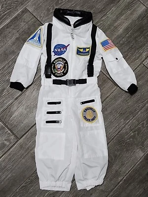 Disfraz de traje espacial de la NASA talla 2-4 Get Real Gear para niños Foto 1 de 4