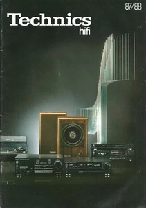 TECHNICS - BROCHURE CATALOGUE CATALOGO KATALOG - 1987 1988 - Language: DEUTSCH - Foto 1 di 1