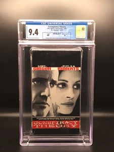Conspiracy Theory (1997) - 1997 VHS - CGC 9.4 - SEALED Grade A Watermarked - Picture 1 of 8