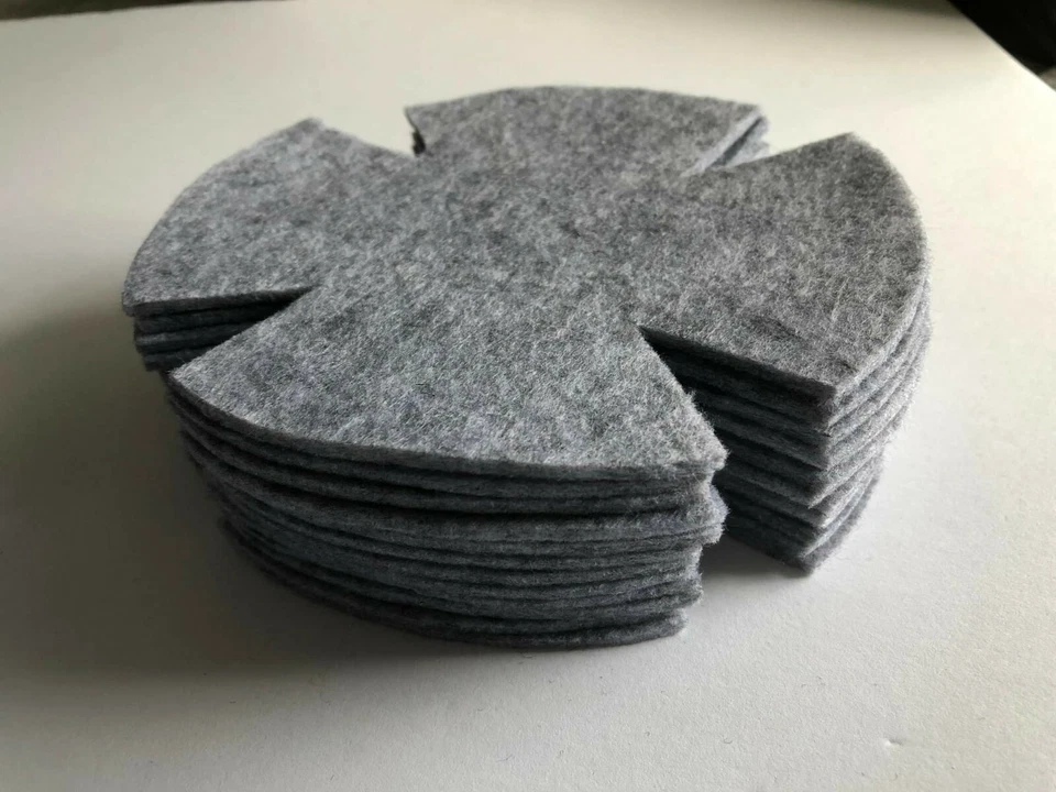 Lot of 12pcs. Canary Finch Nesting Felt Pads,Size Small 5.5 inch by nesting pads