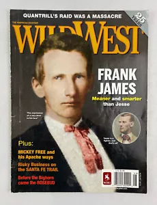 Wild West Magazine, August 2013, Frank James History of the Old West, Glossy - Foto 1 di 7