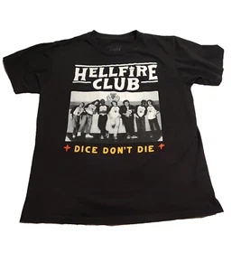 Stranger Things Shirt XS Mens Hellfire Club Group Photo - Picture 1 of 8