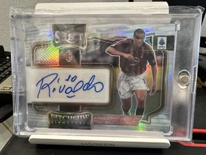 2022-23 Panini Select Serie A Pitchside Signatures Rivaldo #PS-RIV Auto - Bild 1 von 2