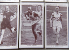 JESSE OWENS KINGS OF SPEED VINTAGE CIGARETTE CARD SET by CHURCHMANS 1939