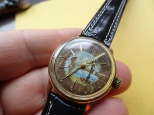 Vintage old RARE MECHANICAL GERMANY Watch GUB GLASHUTTE 70.1 Glashütte - Picture 1 of 12