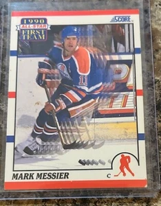 1990-91 Score - All-Star First Team #315 Mark Messier - Picture 1 of 2