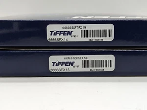 New Tiffen 6.6x6.6" Soft FX 1/8 & 1/4 Diffusion Filter Set - 2 Filters - Picture 1 of 8