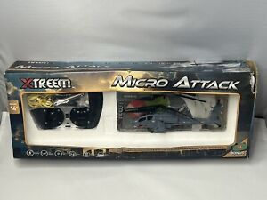 NEW Micro Attack Apache RC Helicopter Syma Xtreem Remote Control Heli two Blade