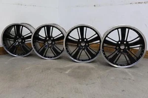 10-14 Chevy Camaro SS 21" Staggered Wheels (Black/Silver VZP) Set of 4 (Marks) - Picture 1 of 21