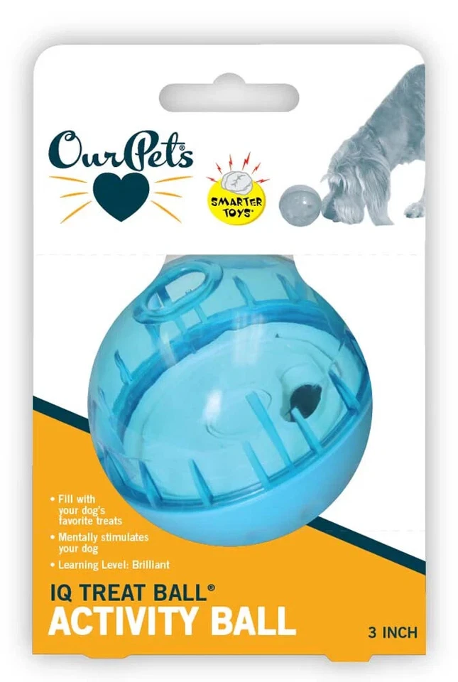Bola de actividad Our Pets IQ Treat Ball - Culo Colores - Caja abierta/dañada Foto 1 de 1