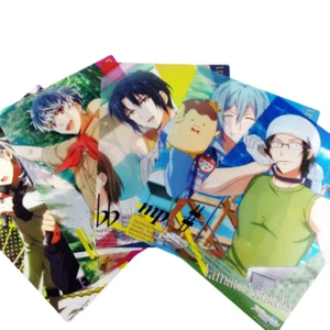 Idolish7 A5 size Clear Visual Poster Set of 5 Yamato Tamaki Iori Momo Bandai - Picture 1 of 6