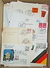 350 Briefe, FDC, Postkarten, Ganzsachen, R-Briefe, Sonderstempel aus aller Welt