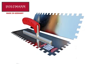 HOLTMANN 14" Stainless Steel 10mm Square Notched Adhesive Tile Trowel RUST FREE - Picture 1 of 3