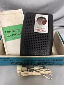 1968 Computron Solid State Radio Model 2601 Estate Find New in Box - Picture 1 of 5