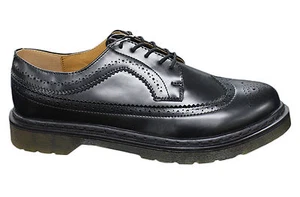 FRANCESINE UOMO SCARPE SHOES CASUAL ECO PELLE NERO LUCIDO INGLESINE  da 40 a 44 - Imagen 1 de 4