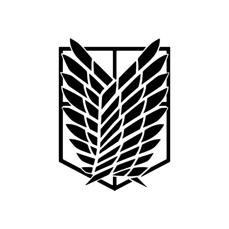 Attack on Titan Survey Corps - Vinyl Decal Laptop Decal Bumper Sticker Window St - Image 1 of 1