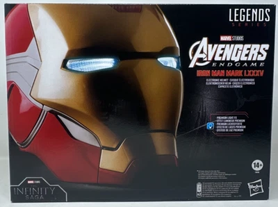 Casco Iron Man Marvel Legends Avengers Endgame Mark LXXXV defectuoso *LEER* Foto 1 de 4