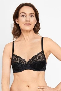 2 x Berlei Classic Lace Non-Contour Underwire Bra Black - Picture 1 of 4