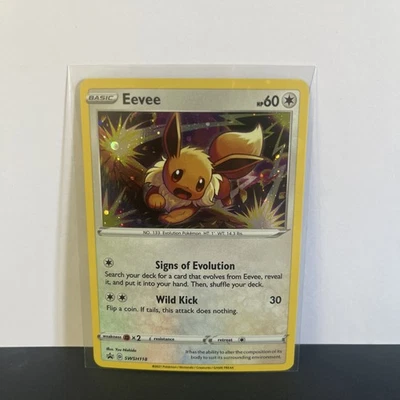 Eevee SWSH118 SWSH: Sword & Shield Promo Cards Holo - Image 1 of 2