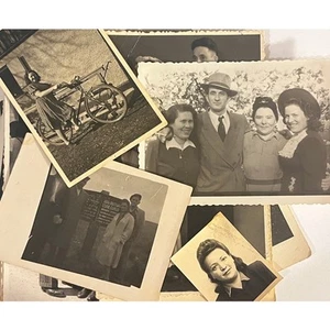 1940's Jewish Photo Collection Found Photos - Vintage Collectible - Lot of 13 - Picture 1 of 18