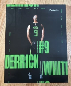 Boston Celtics 2025 Derrick White 11x14 póster lista Charlotte Hornets 13 de abril - Imagen 1 de 3