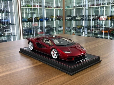 MR Collection Lamborghini Countach LPi 800-4 Rosso Efesto Ltd Edn  [ 1/18 Resin] - Image 1 of 4