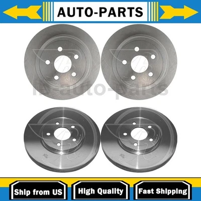 Rotor de freno de disco delantero trasero Dodge Neon 2003 2004 2005 2,4 L 4x Foto 1 de 4